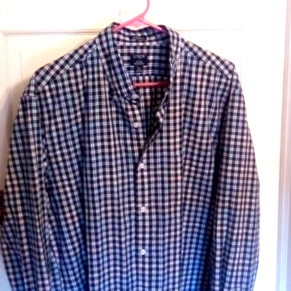 JCrew Factory Men's Slim Untucked Shirt